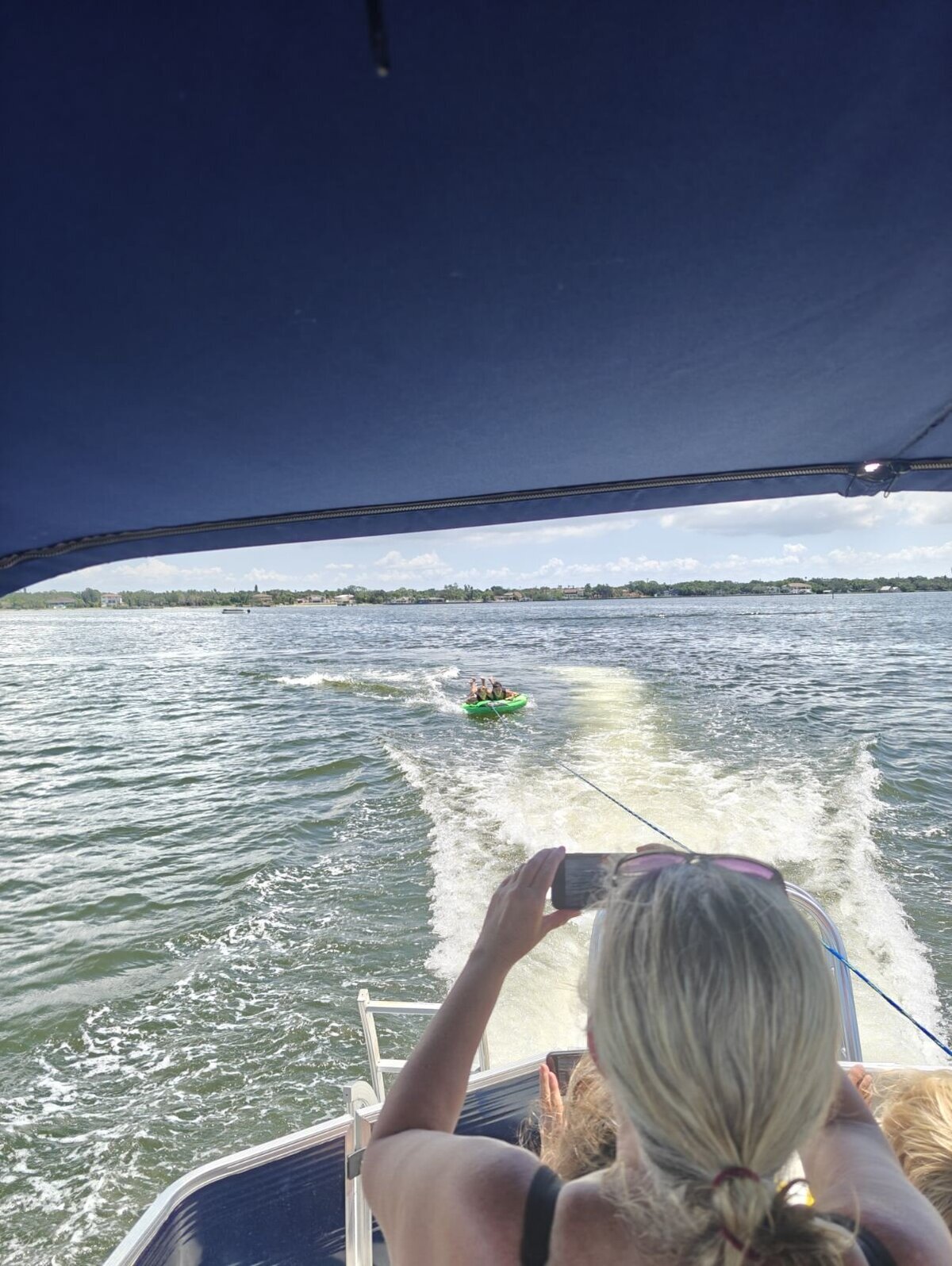 Tubing fun St Pete Johns Pass