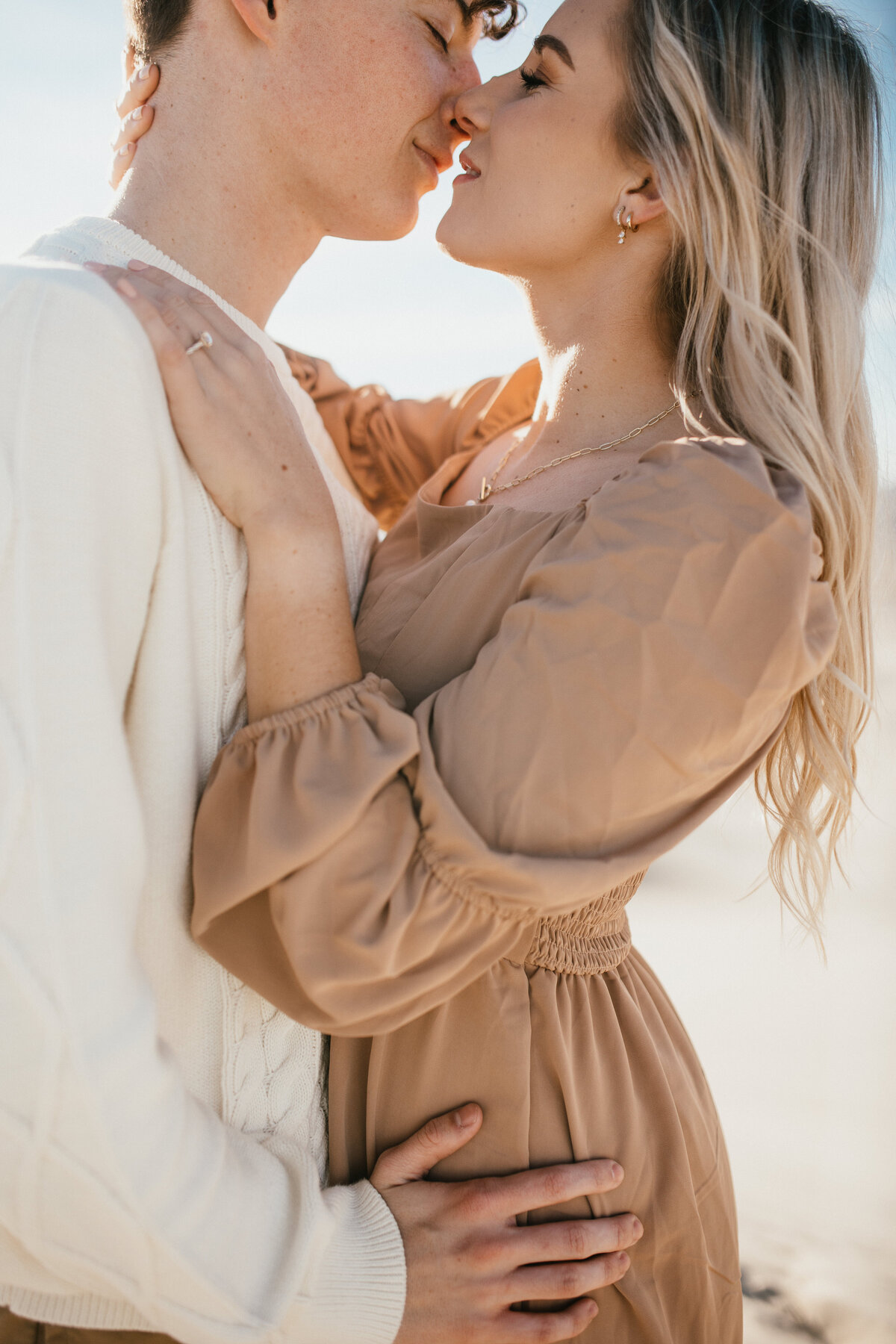 A Sand Dunes Engagement Photography Session - 34
