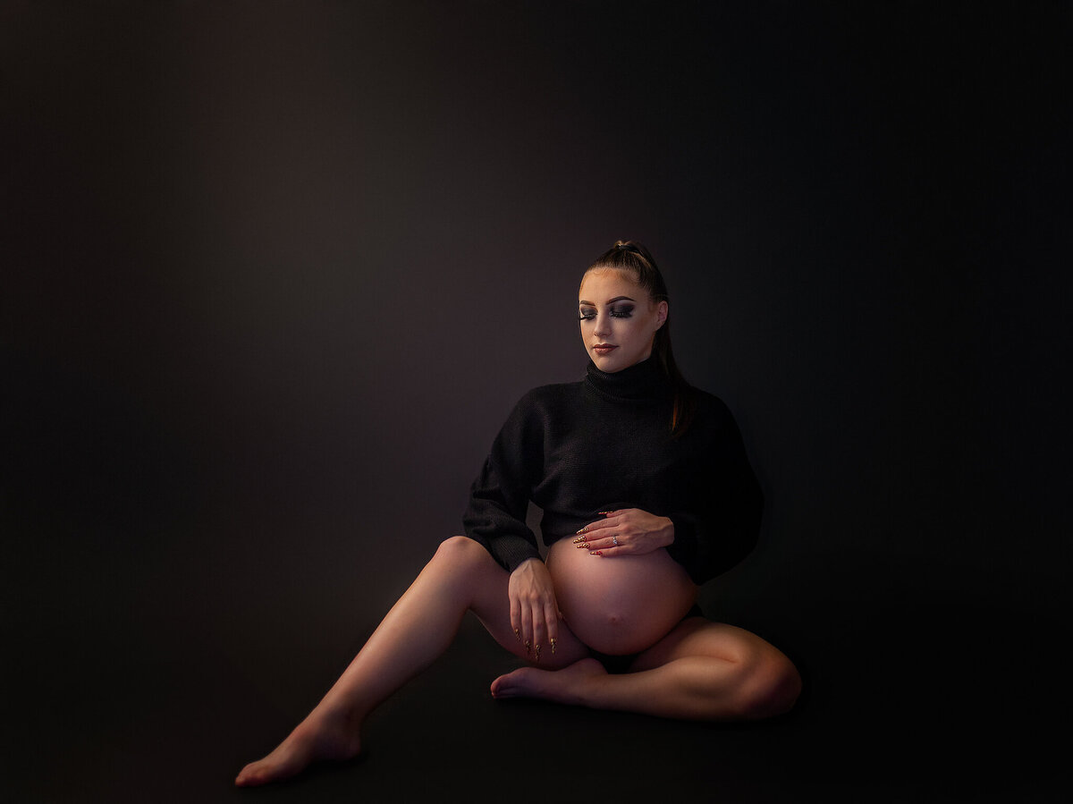 Amarillo Lubbock Maternity Photograher - Studio Maternity 2025 (43)