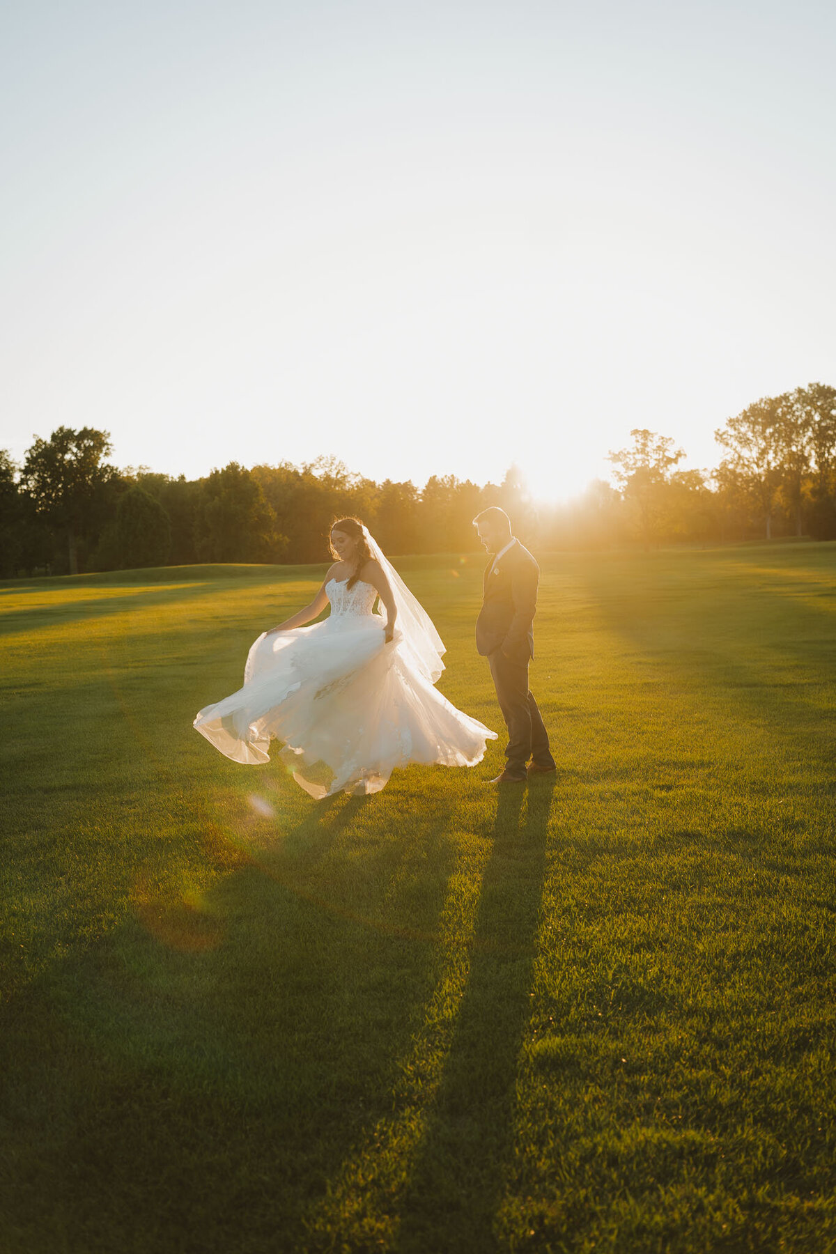 Golden Hour Michigan Wedding Photography-02