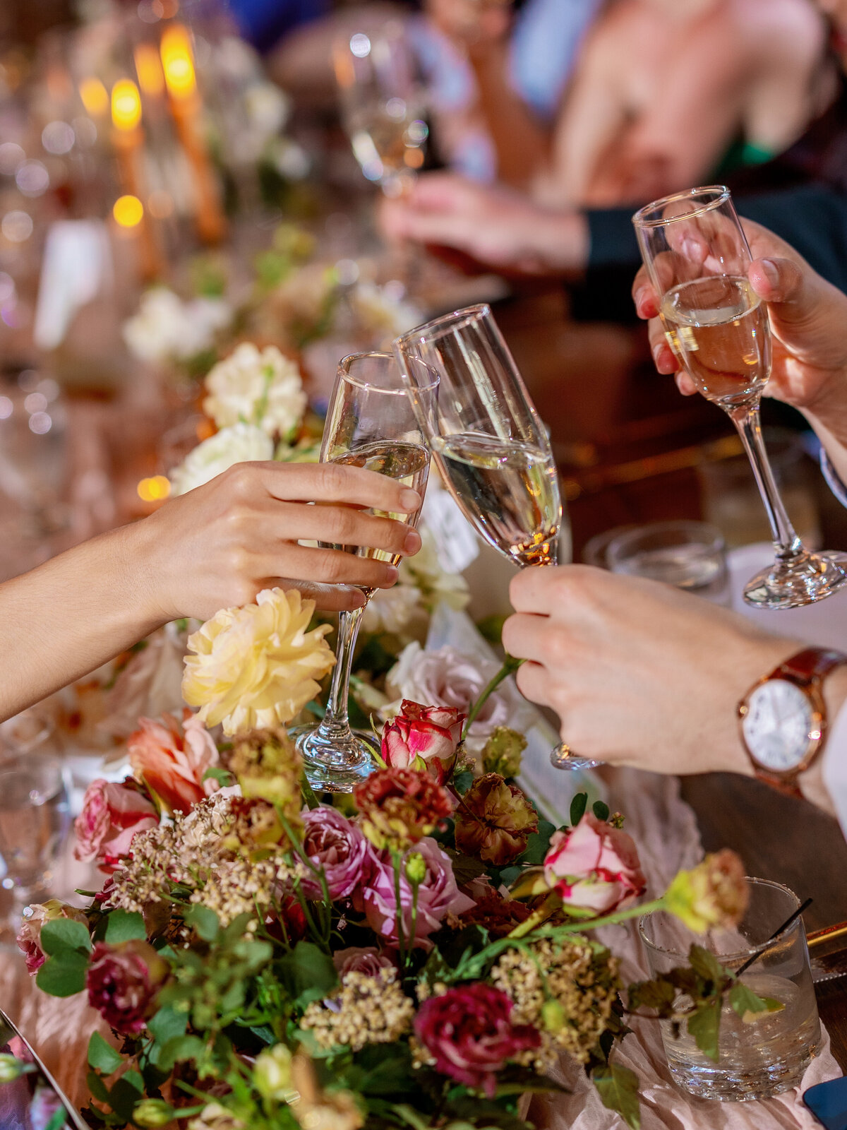Gilbertsville Farmhouse Wedding Champagne Toast