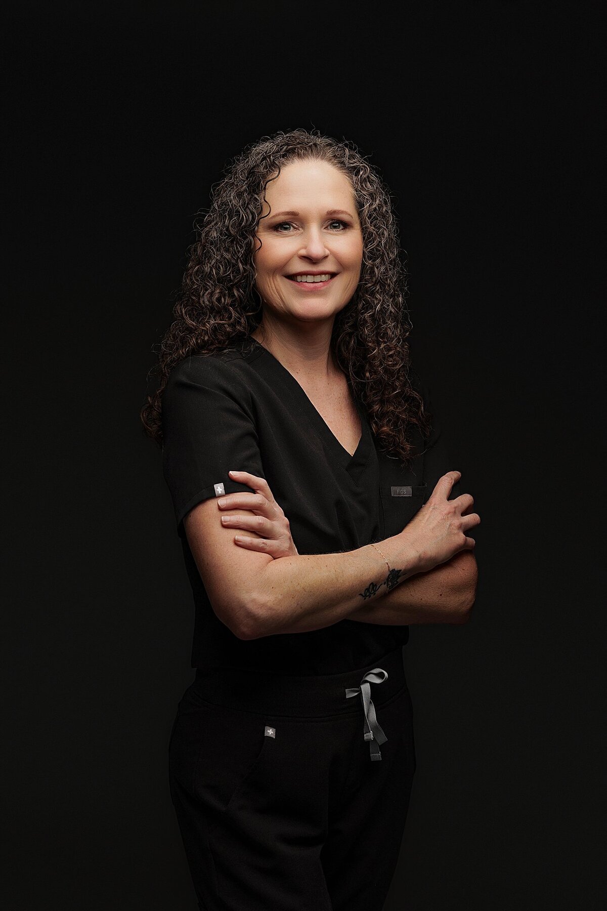 Branding photo of creative professional taken at Haili Barton’s luxury portrait studio