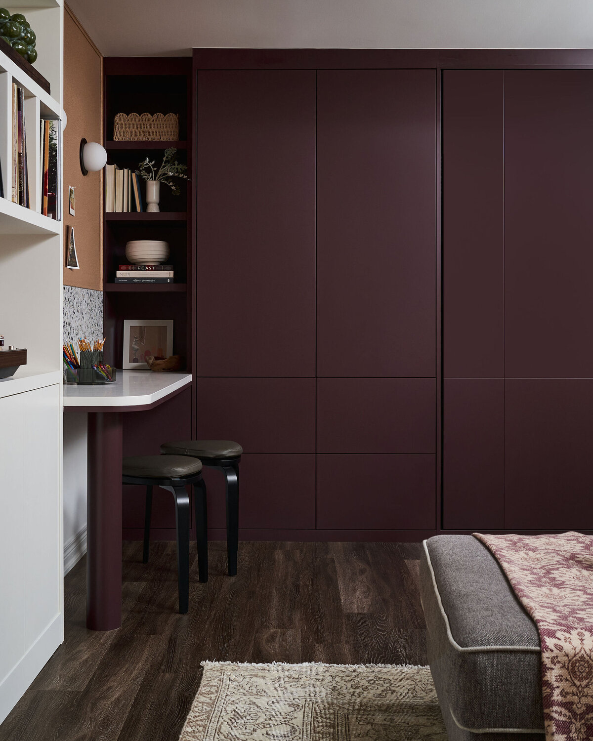 Custom millwork storage Toronto basement