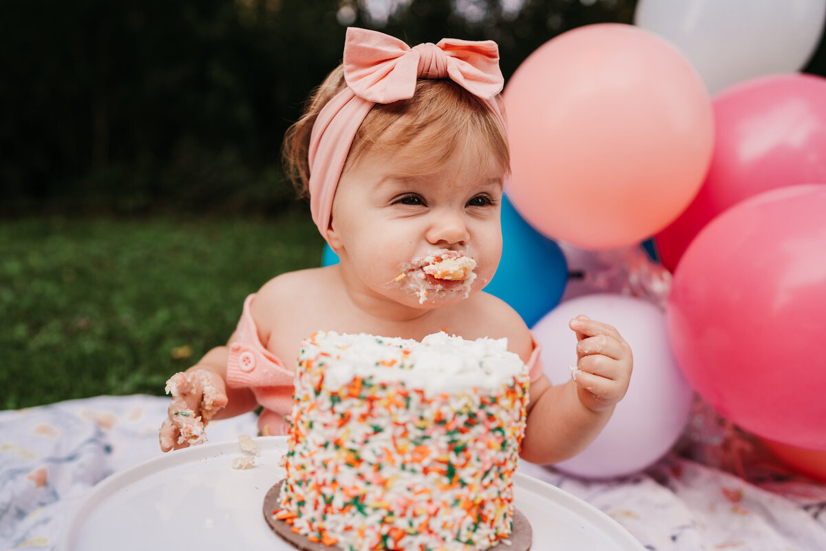 Mila 1st Birthday & Madi _ Santana Block Photography _217