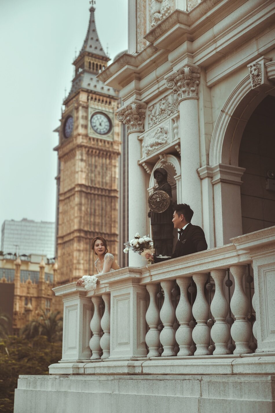 Destination pre-wedding photoshoot, The Londoner, Macau.