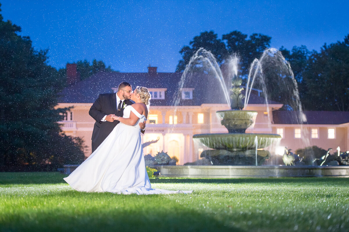 Evening Bride & Groom