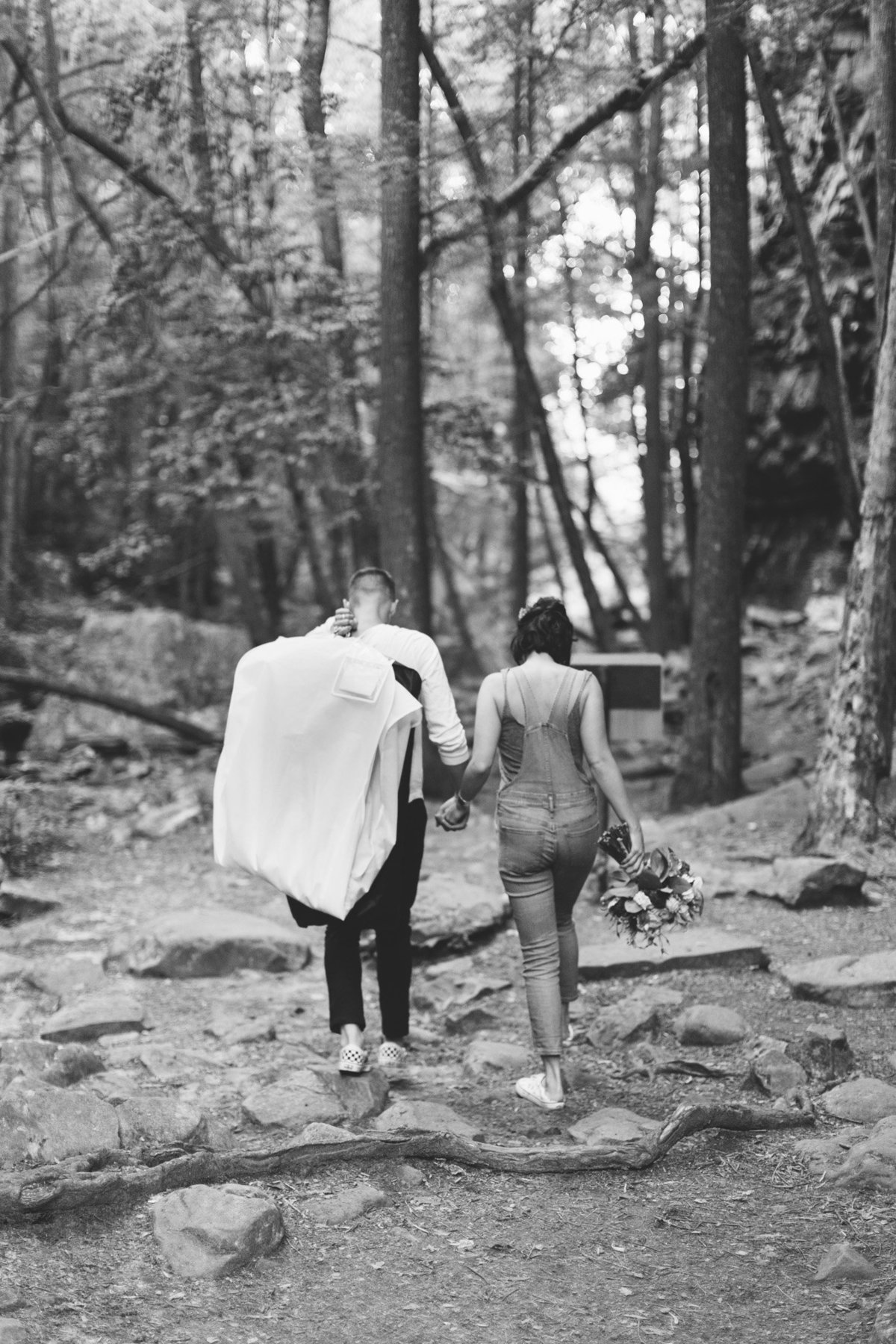 This laid back couple said their vows and left for their next adventure.  Photo by destination elopement photographer Rebecca Cerasani