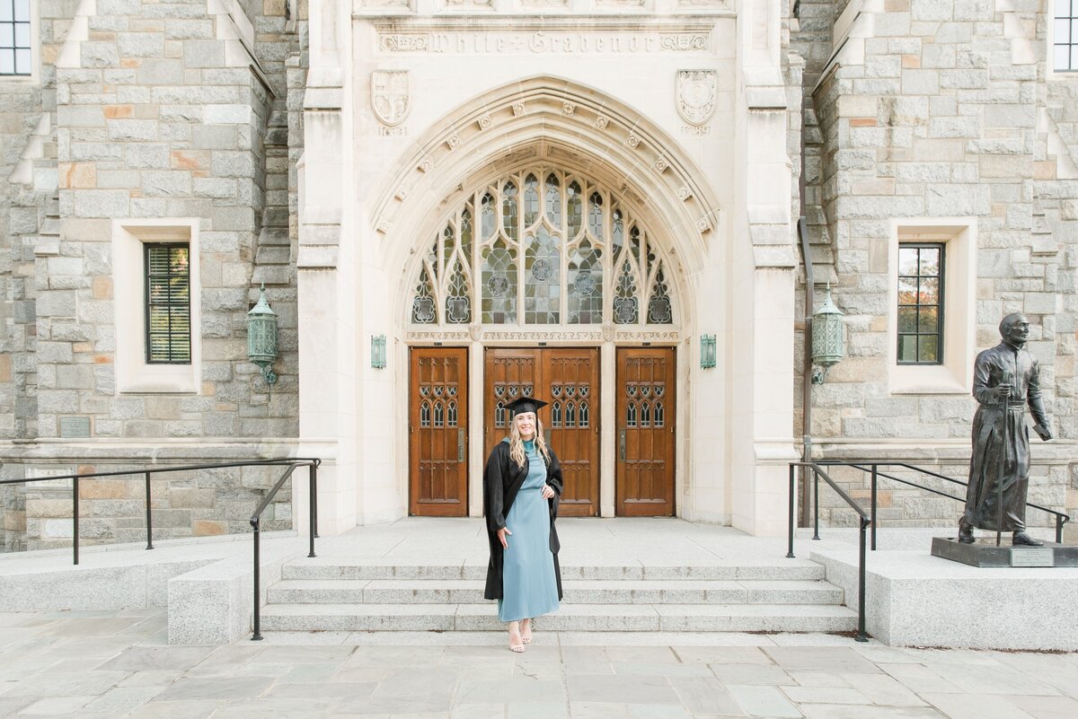 sunrise graduation session georgetown campus