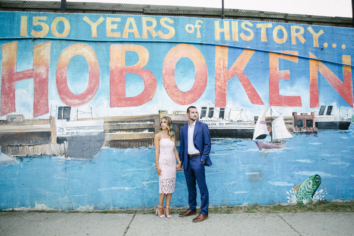 New Jersey Wedding Photographers	Hoboken, NJ	Hoboken City Streets Train Station Pier Hudson River	Engagement Session	Summer August	Elegant Luxury Artistic Modern Editorial Light and Airy Natural Chic Stylish Timeless Classy Classic Romantic Couture Fine Art Experienced Professional Love Couples Emotional Genuine Authentic Real Fashion Fairy Tale Dream Lovers Jersey Shore Intimate	Engagement Session Photos Portraits Image 45