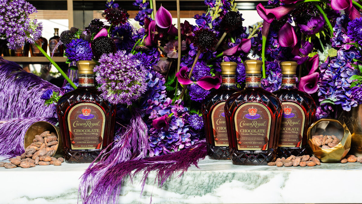 Crown Royale brand activation by The Works Collective | custom fabrication and event design in Los Angeles, California.
