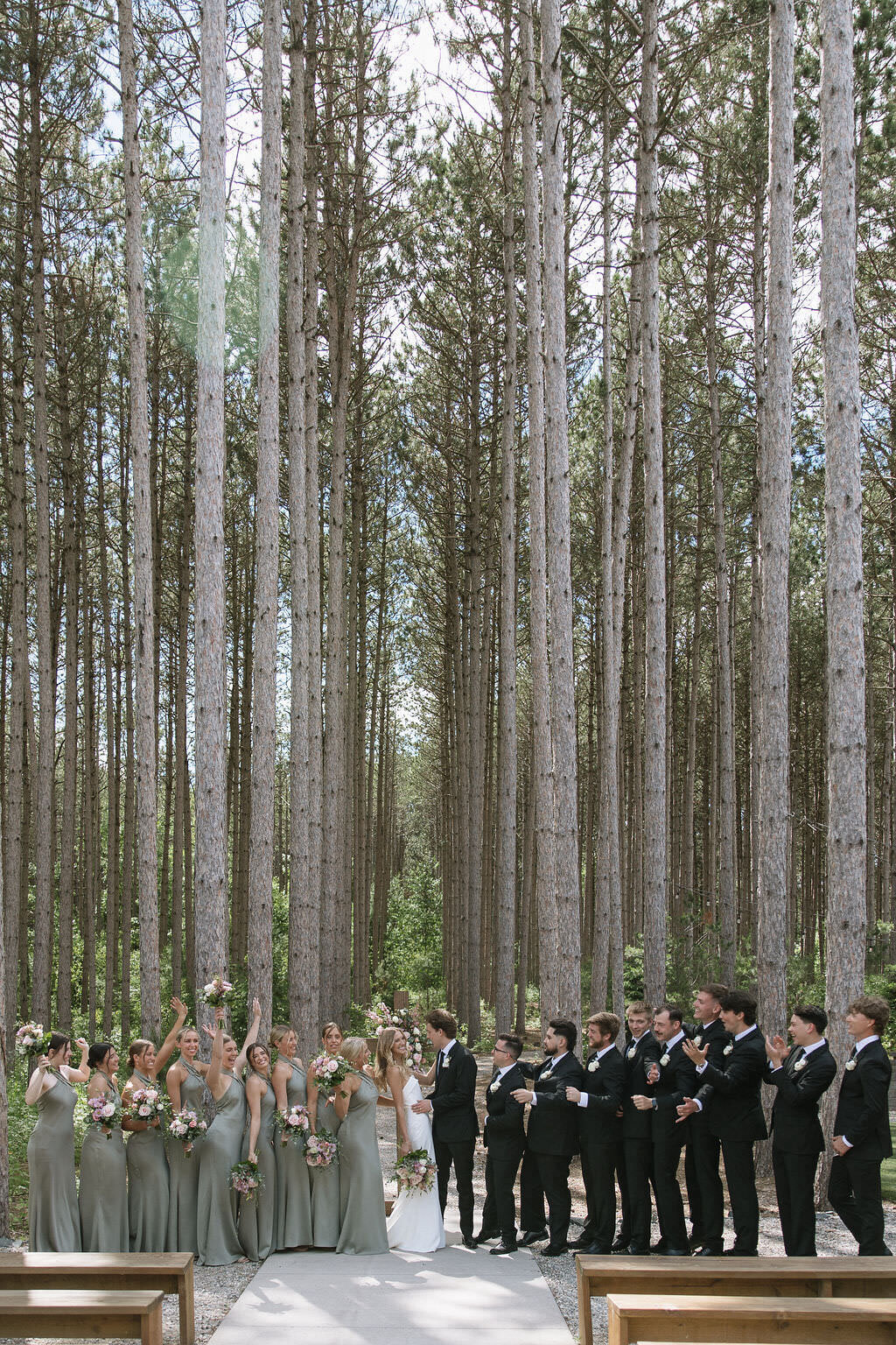 Pinewood Events - Minnesota Modern Nature Inspired Venue - summer Revel Woods Photo - 2