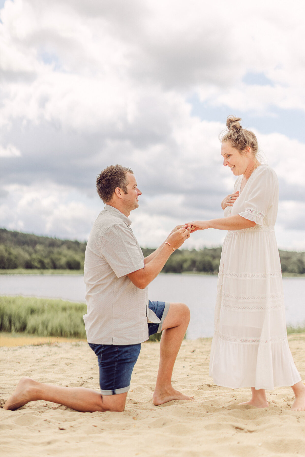 Kayla Stoate photography Engagement Wedding Bride Beach Water On Location Editorial Fine Art Hampshire Berkshire Surrey Frensham Love Story Narrative Natural _92A2894