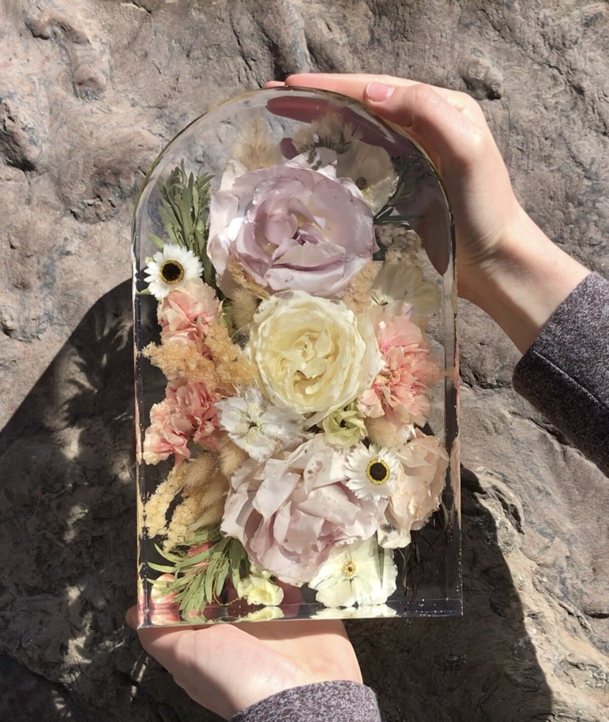 Resin Flower Preservation for Wedding Bouquets