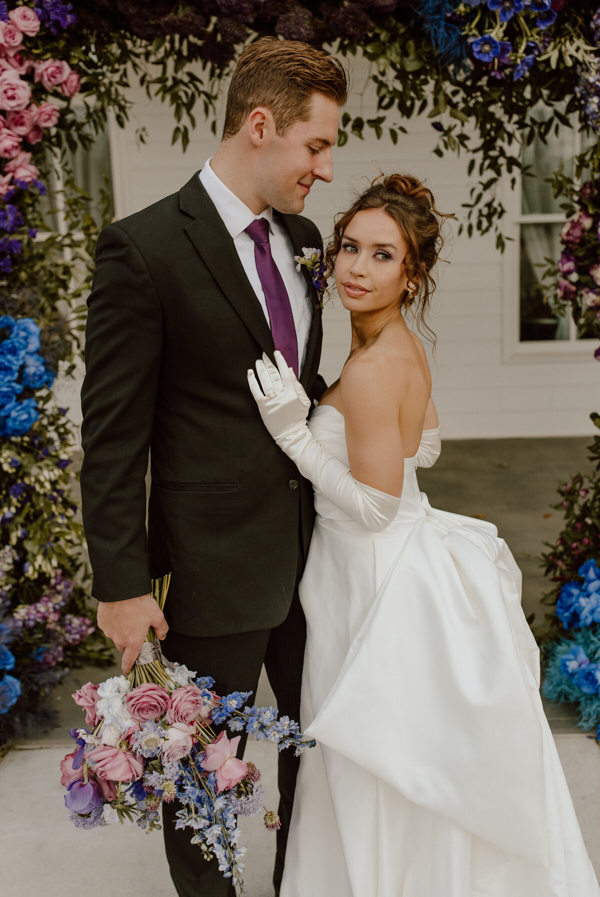 floral arch wedding 113