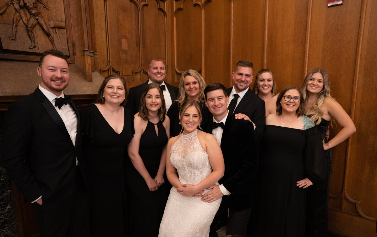 fall - chicago - athletic - association - wedding - chicago