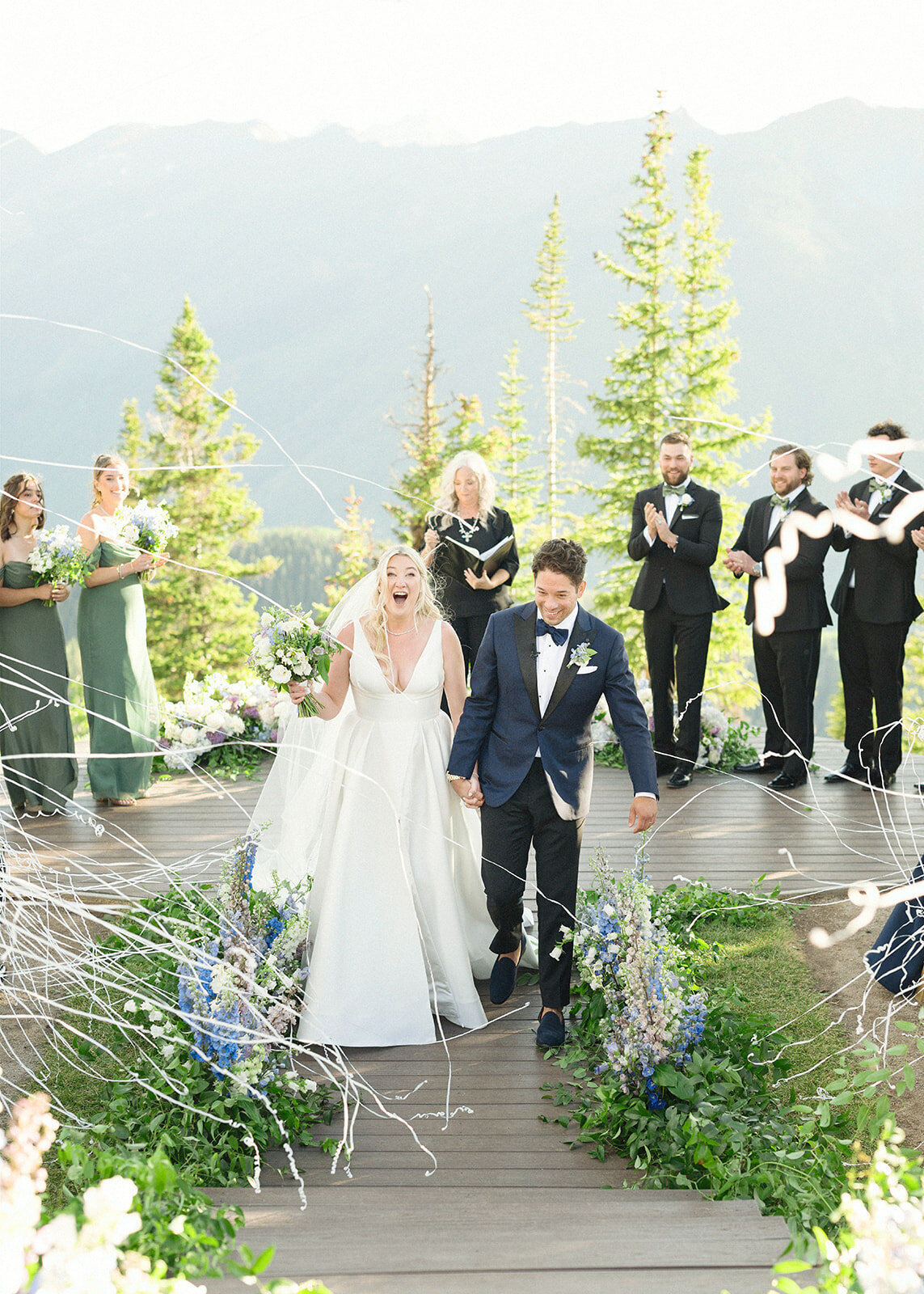 prefect-streemers-recessional-aspen-HBICWeddings