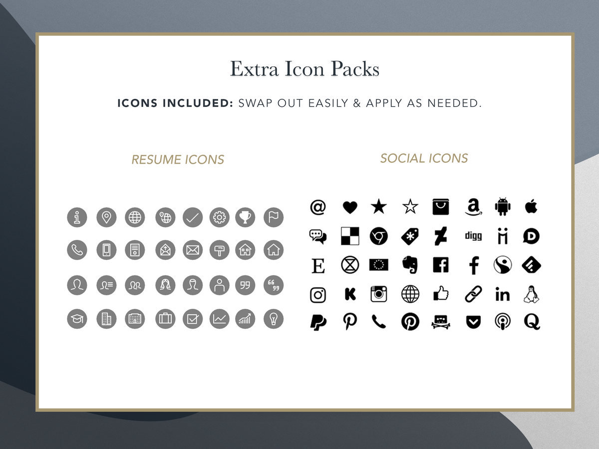 8 Extra Icons