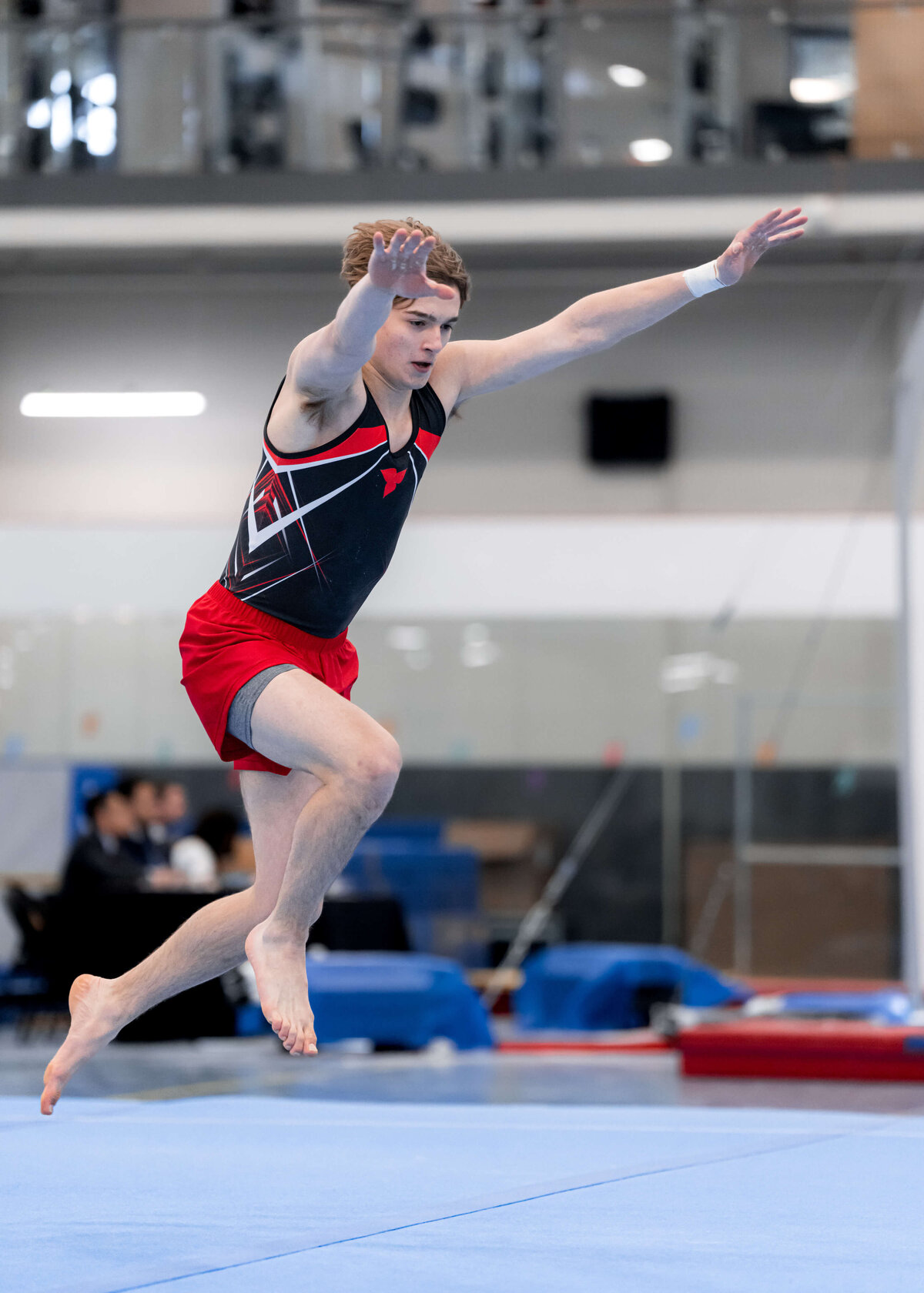 Photo by Luke O'Geil taken at the 2023 inaugural Grizzly Classic men's artistic gymnastics competitionA1_03173