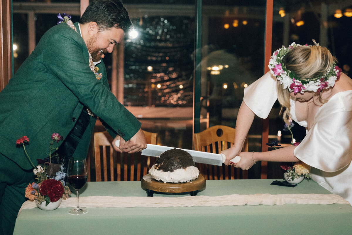 Erich + Emily Sunnyside Resort Lake Tahoe Wedding Critter Camp _ Katherine Krakowski Photography-416