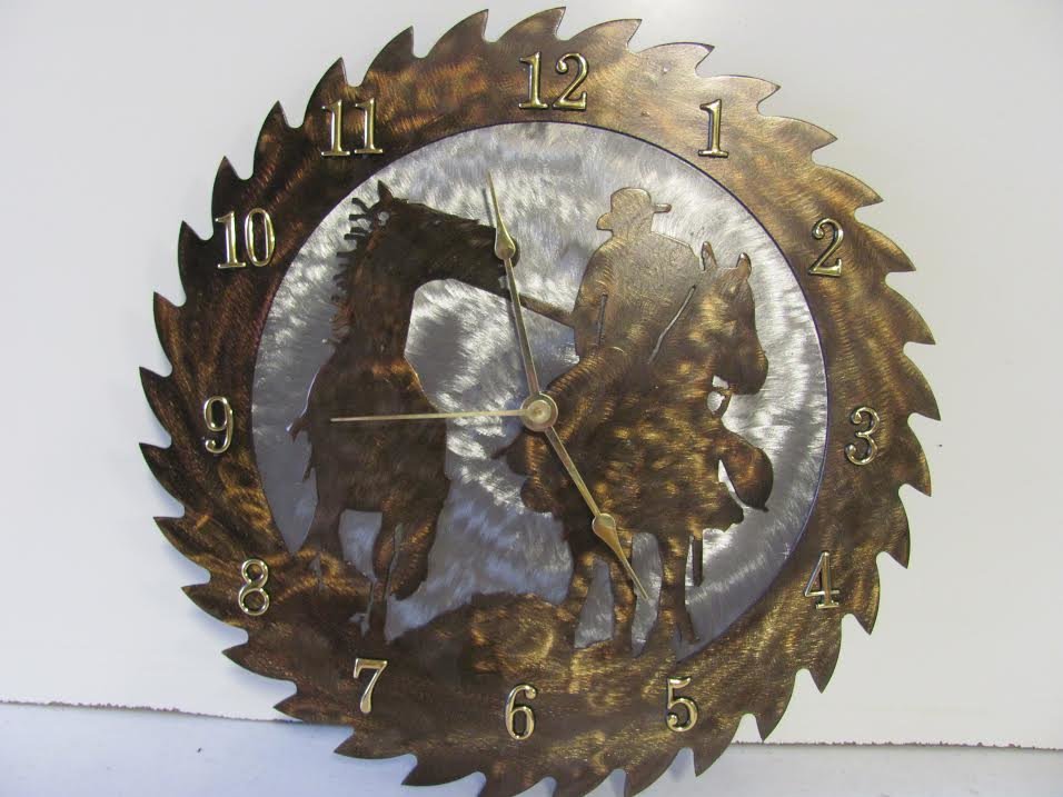 cowboy clock