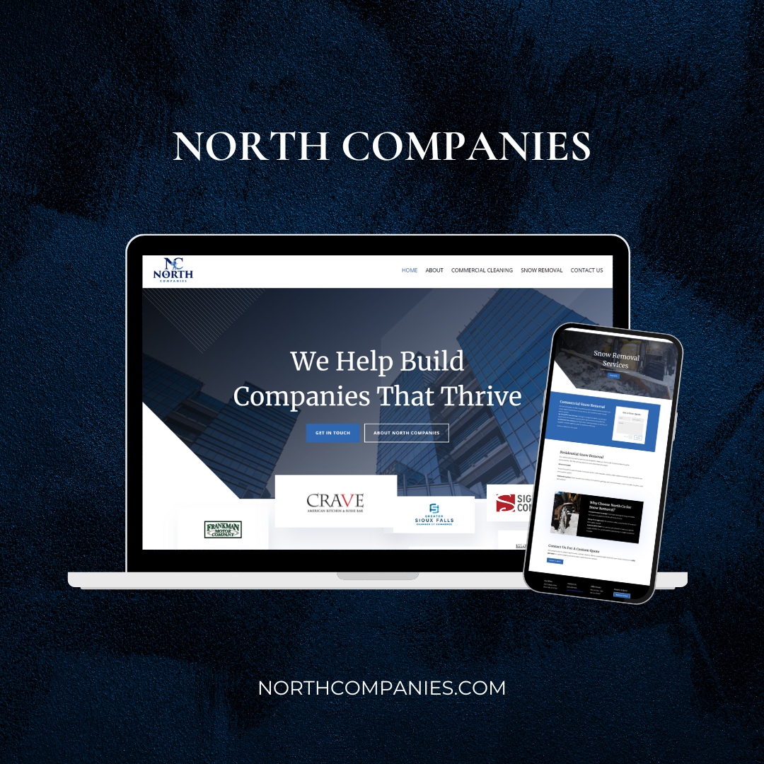 Become an industry leader with The Agency's custom web design and branding. Our partnership with North Companies exemplifies how we tailor solutions to showcase your business's unique value.
