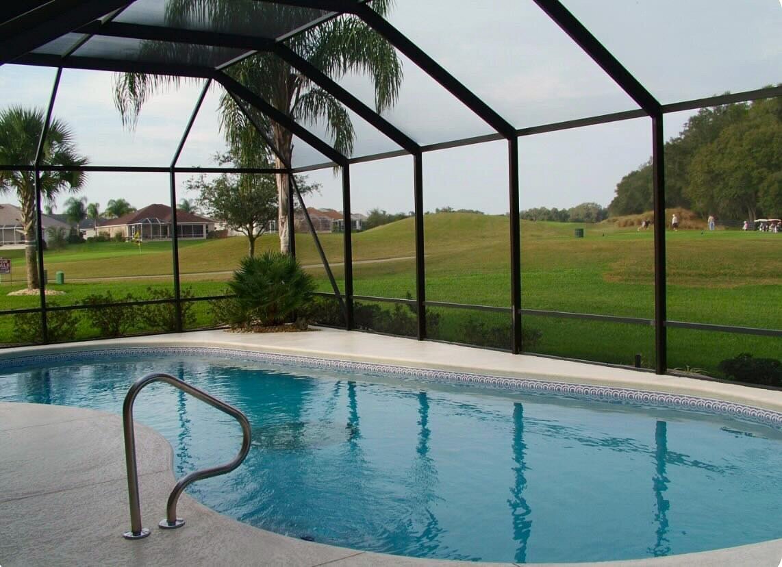 pool screen golf