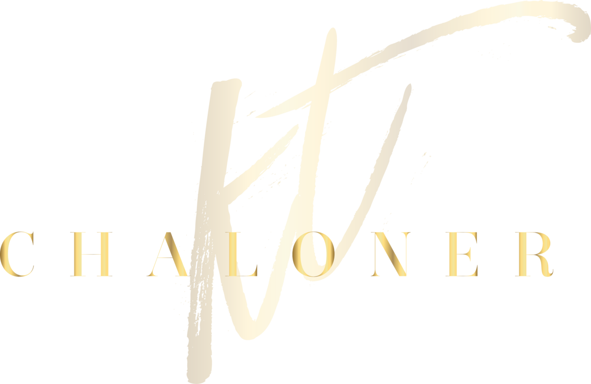 KT Chaloner main logo gold no tagline