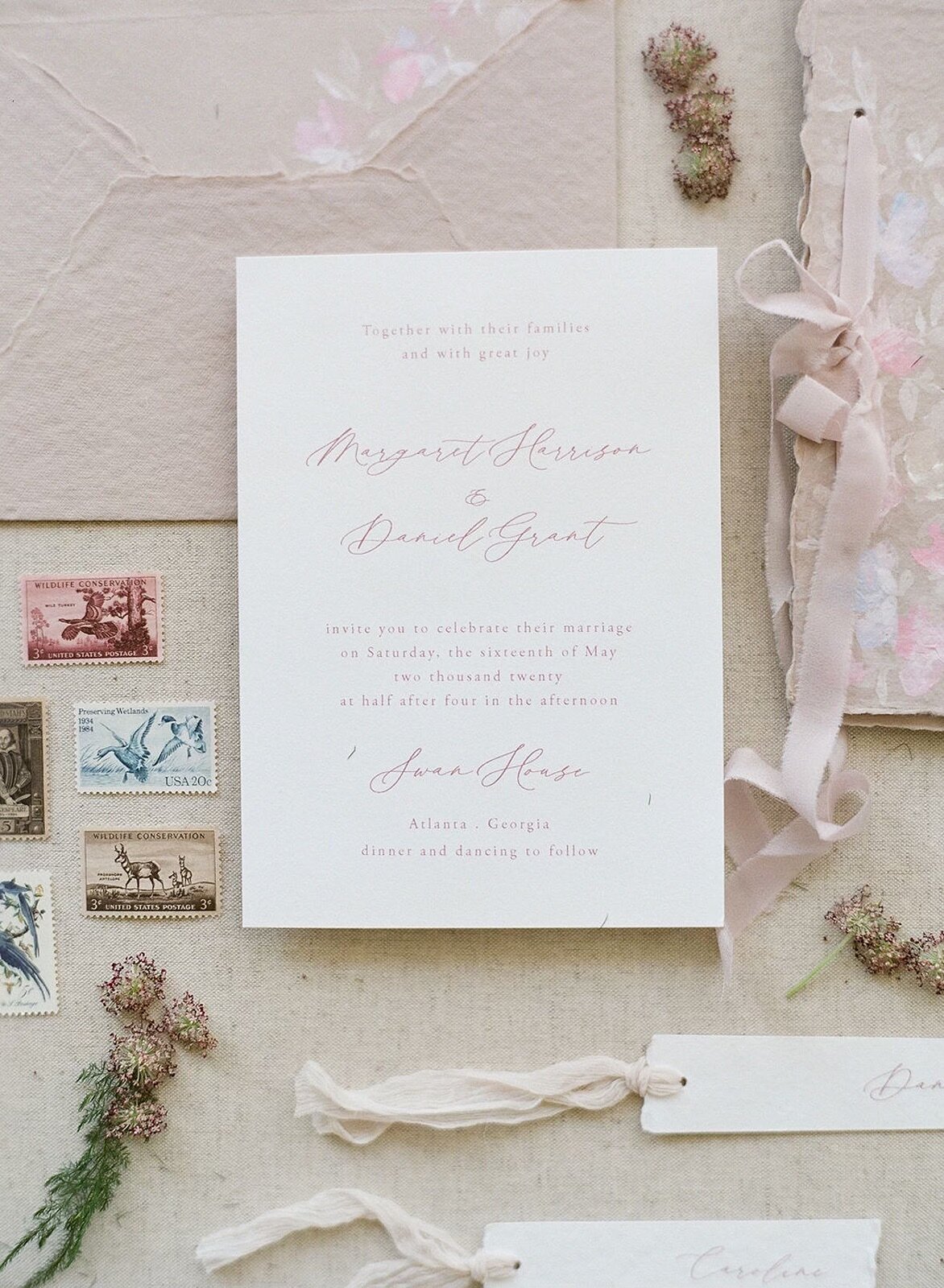 pink-wedding-invitation