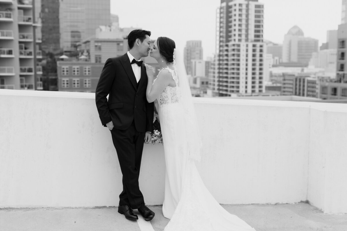 San Diego Wedding Photographer Captures Photos at Downtown San Diego Venue 808 