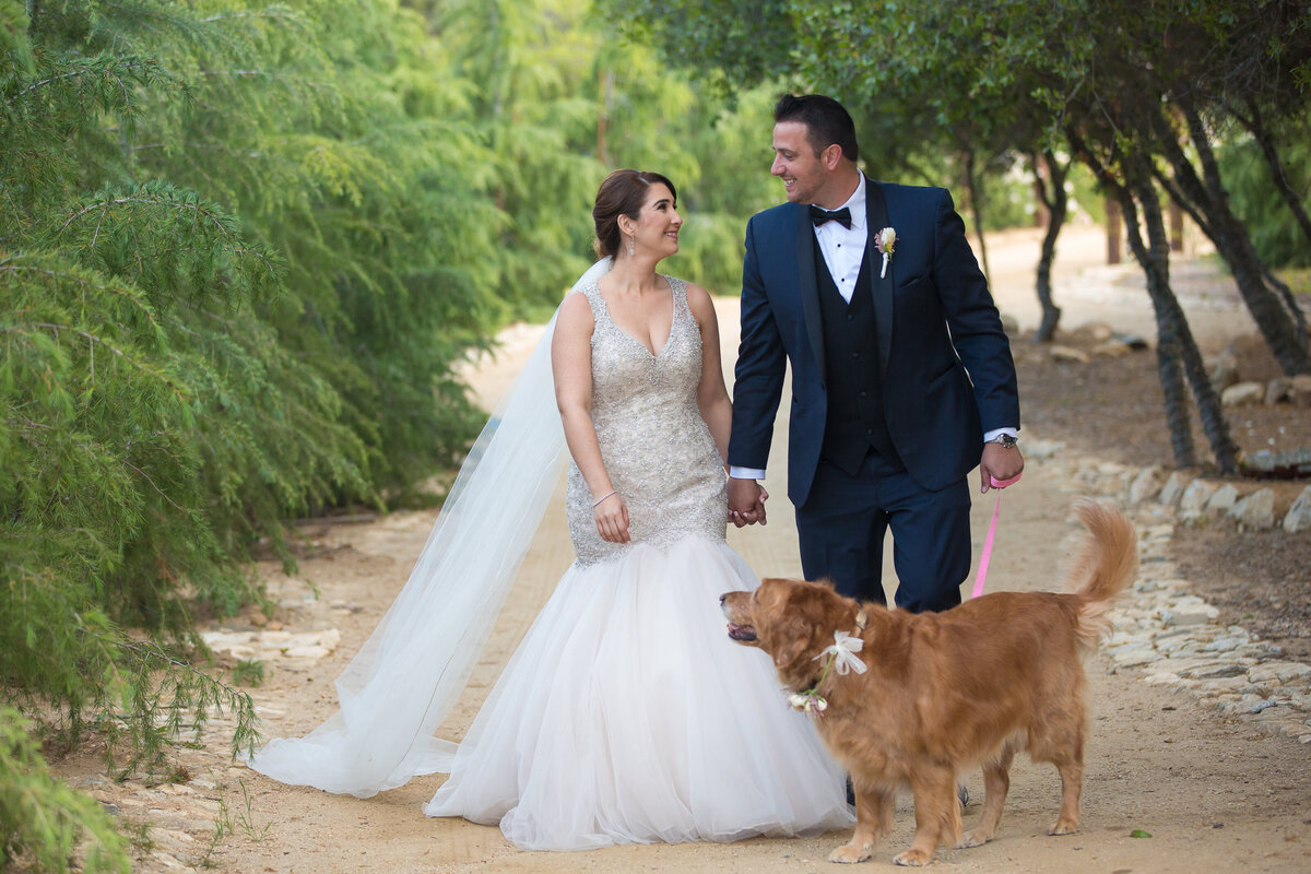 bride and groom portraits wedding photography, bride and groom with dog wedding photography, columbia MO wedding photographer