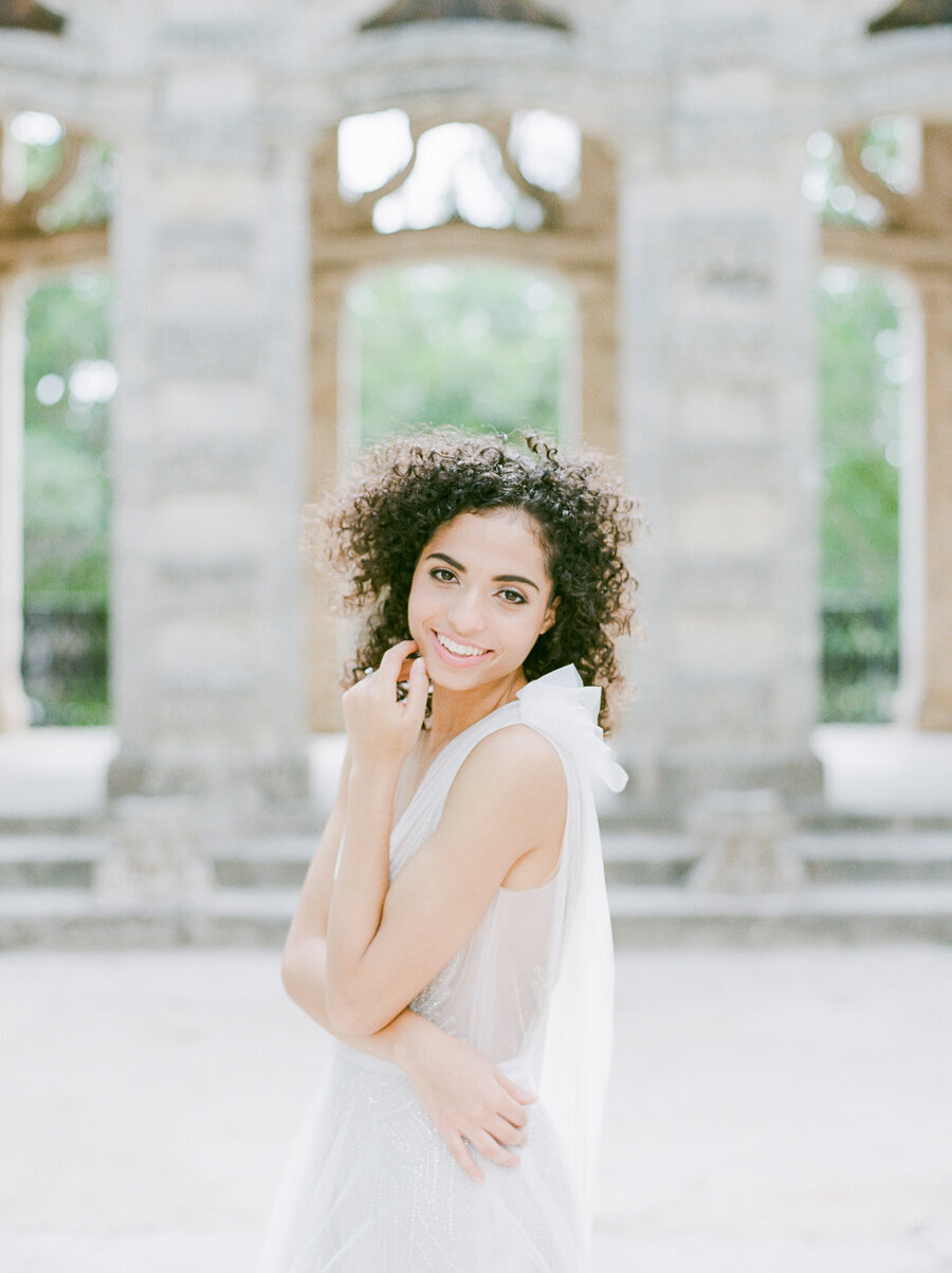 Bridal Portraits - Curly Haired Bride