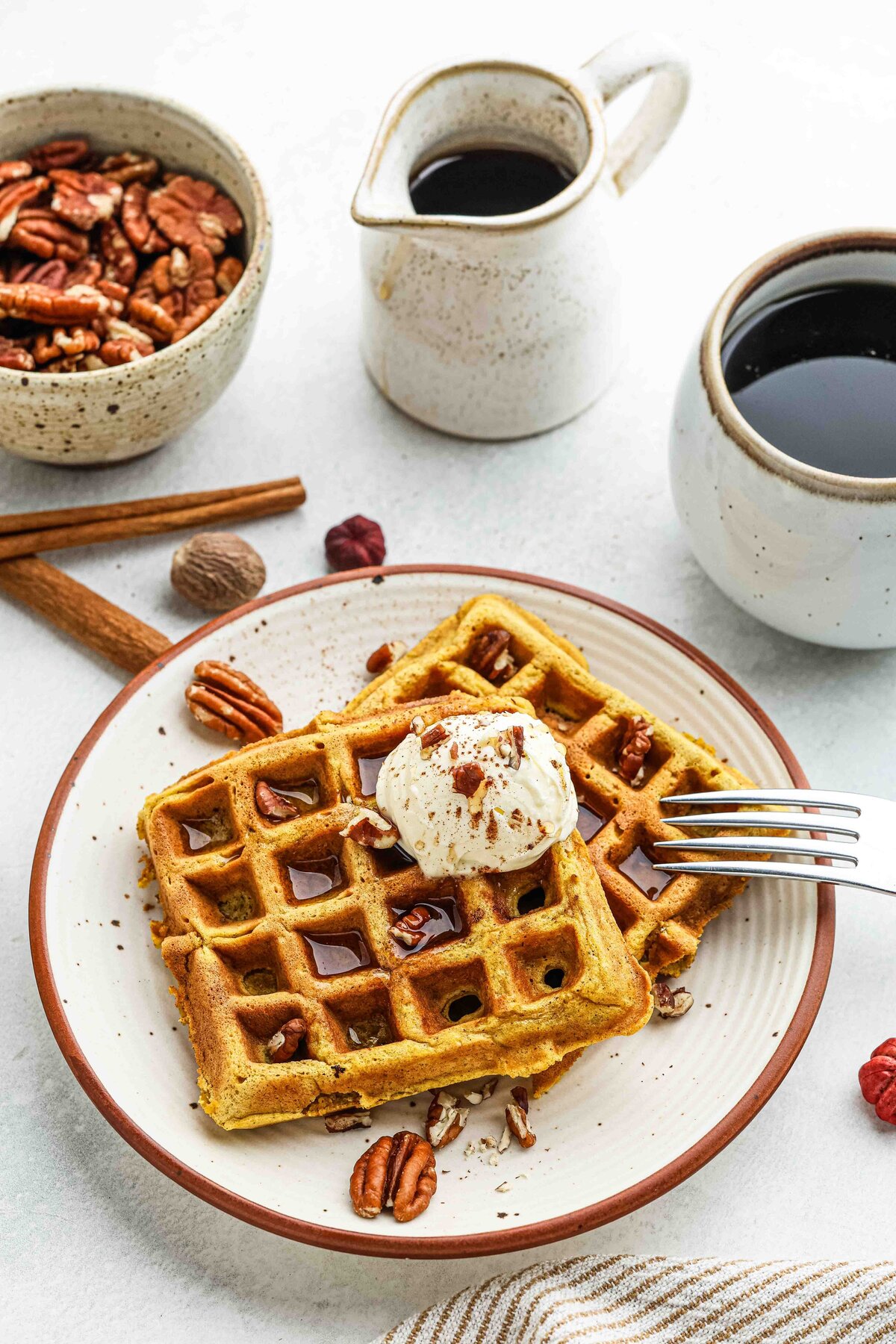 Pumpkin Waffles-3