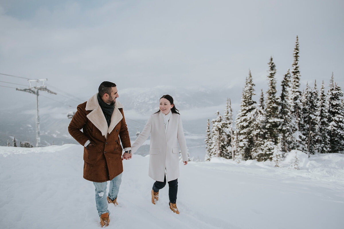 Blackcomb Mountain Proposal Anita + Arian12