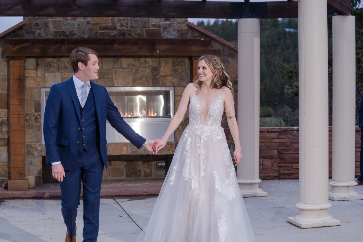 wedding deer creek valley ranch summer wedding