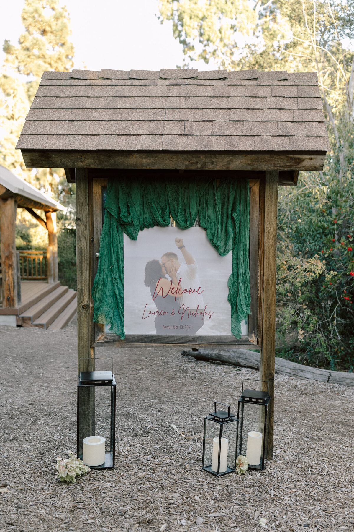 A wedding at the Environmental Nature Center in Newport Beach, CA