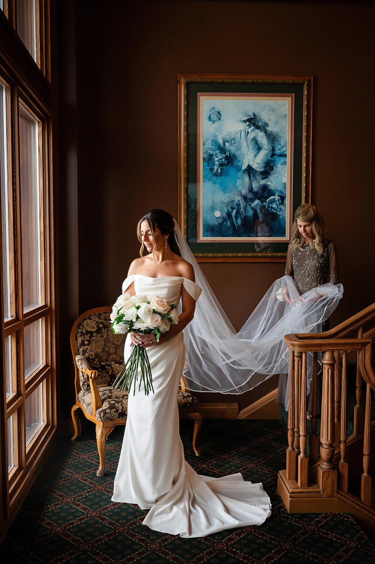 bride moment candid southpointe golf club