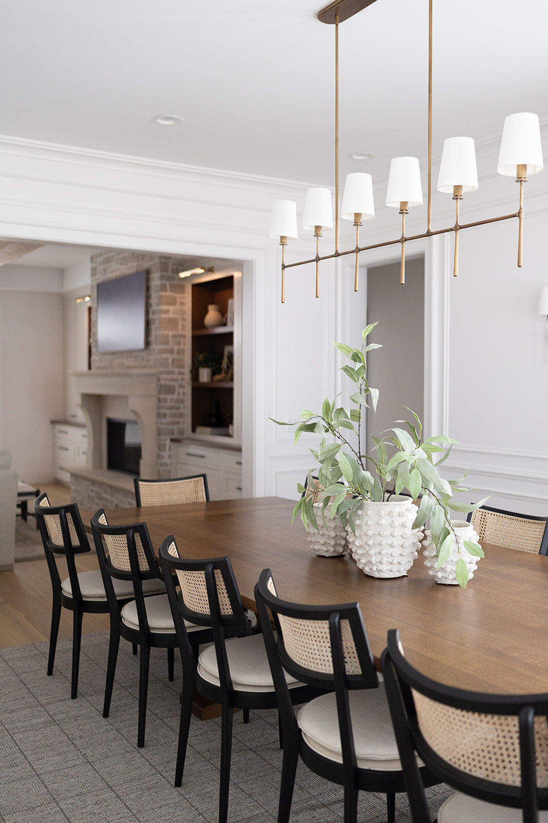 michele rosenboom design cozy colonial dining room 4