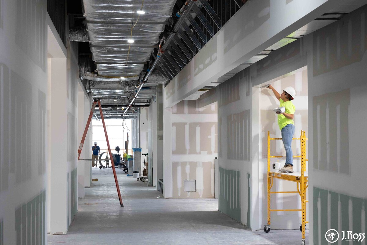 etsu johnson city commercial drywall jross 