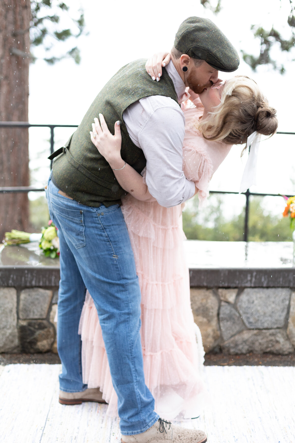 Lake Tahoe Mountaintop Elopement - 27