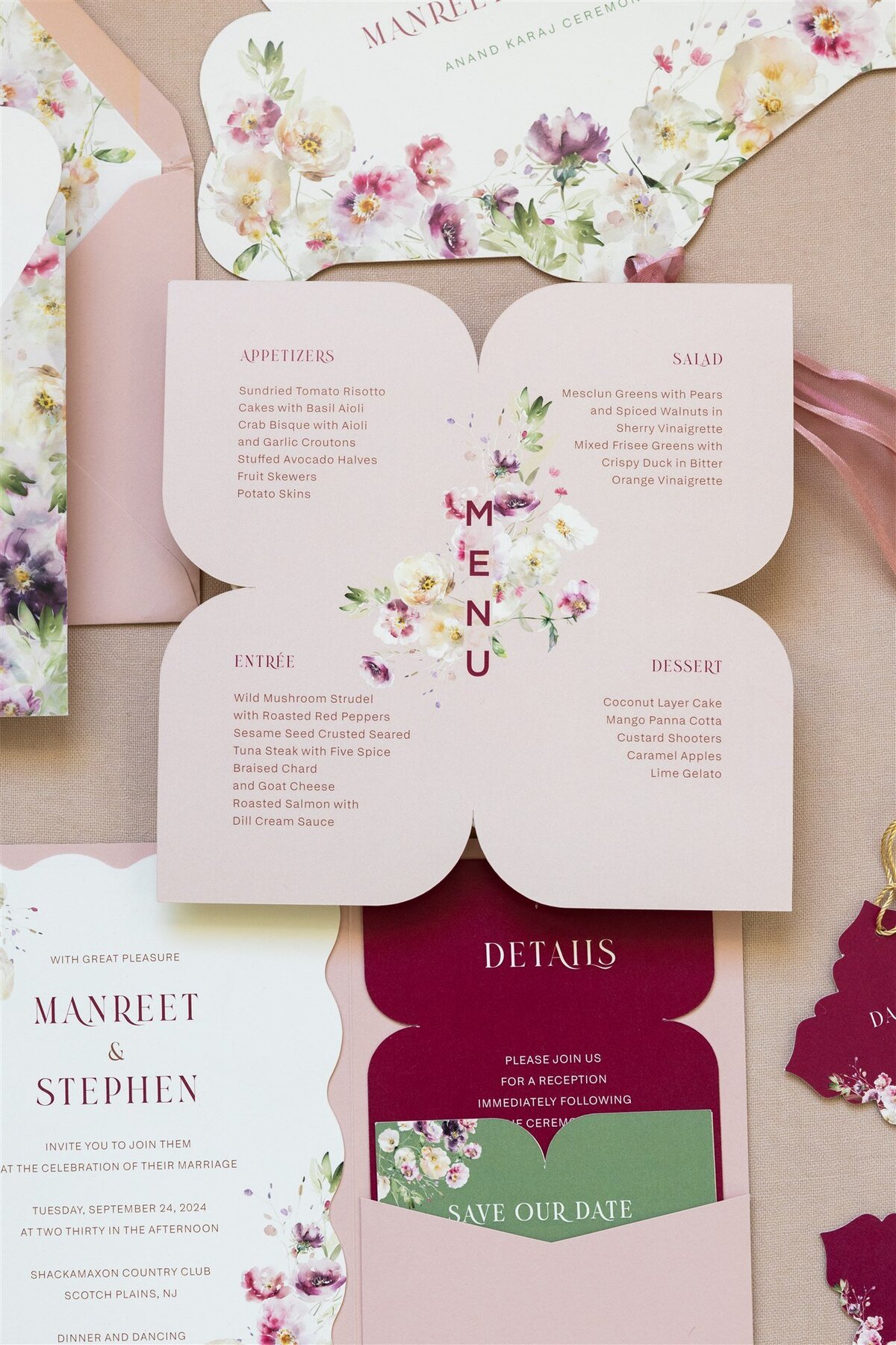 EC Style shoot wedding invitation 4