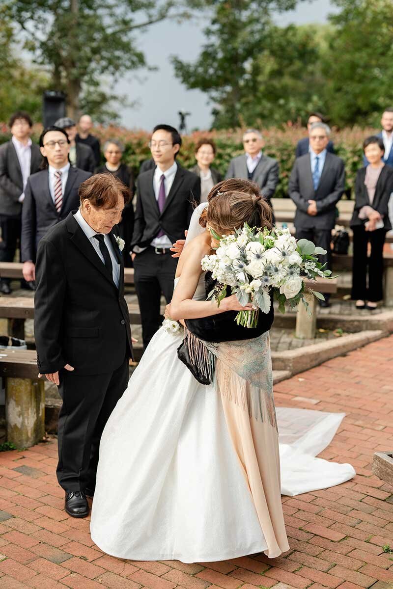 Eolia Mansion Wedding overlooking Water