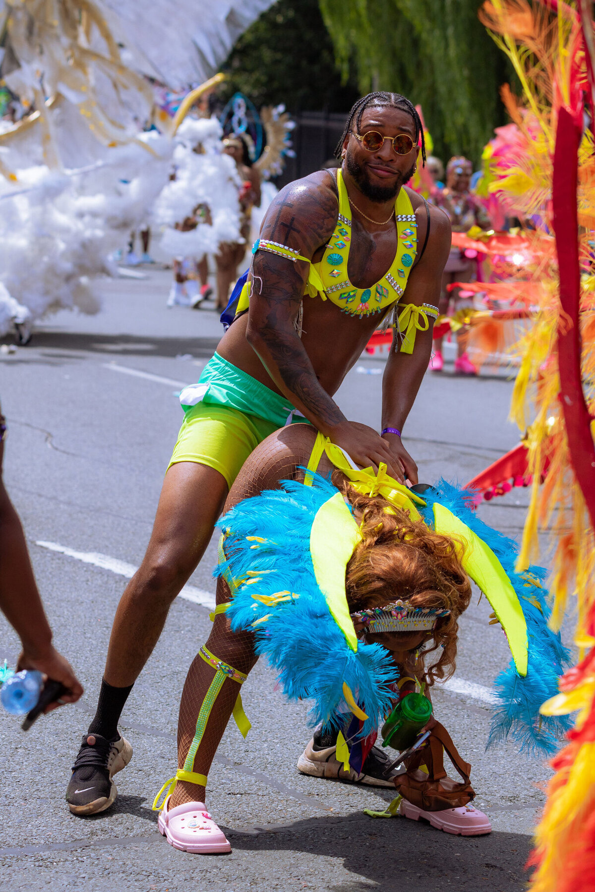 Photos of Masqueraders from Toronto Carnival 2023 - Sunlime Mas Band - Medium Band of The Year 2023-150