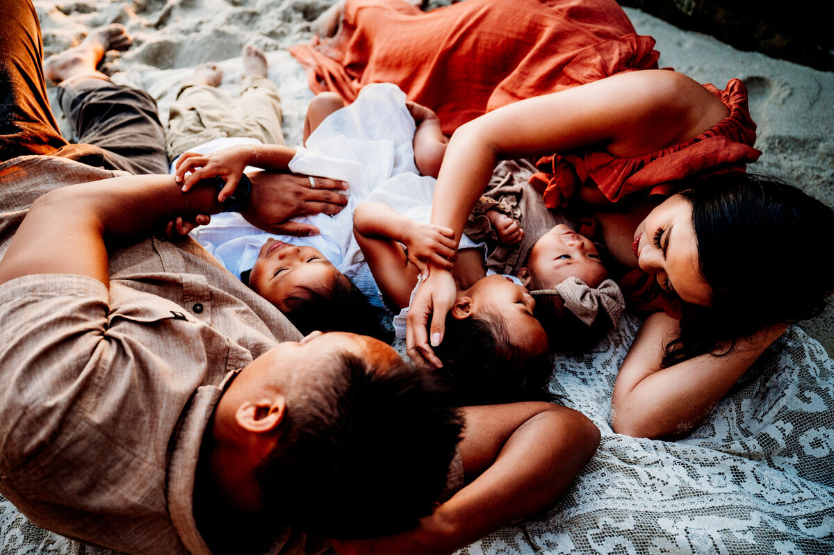 Best-San Diego-Family-Photographer-Mom-Daughter-teepee-golden-hour-outdoor