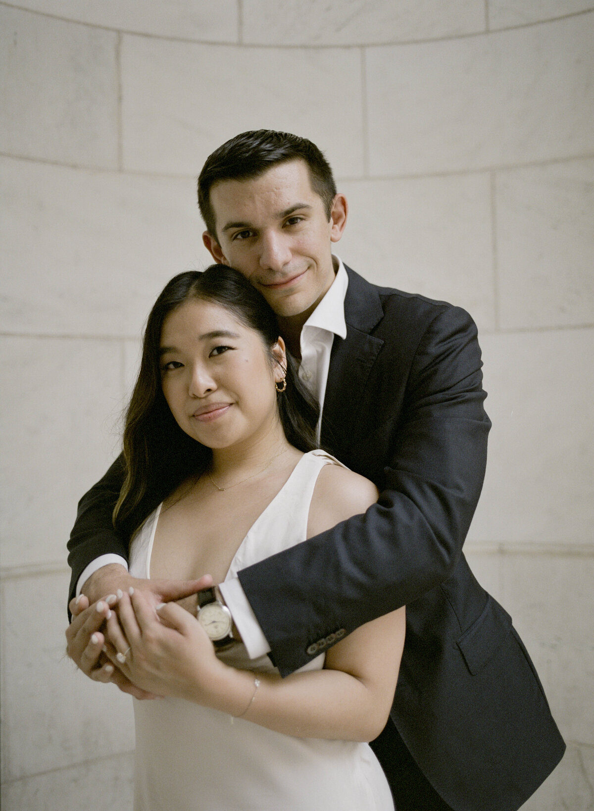 bryant park engagement photos