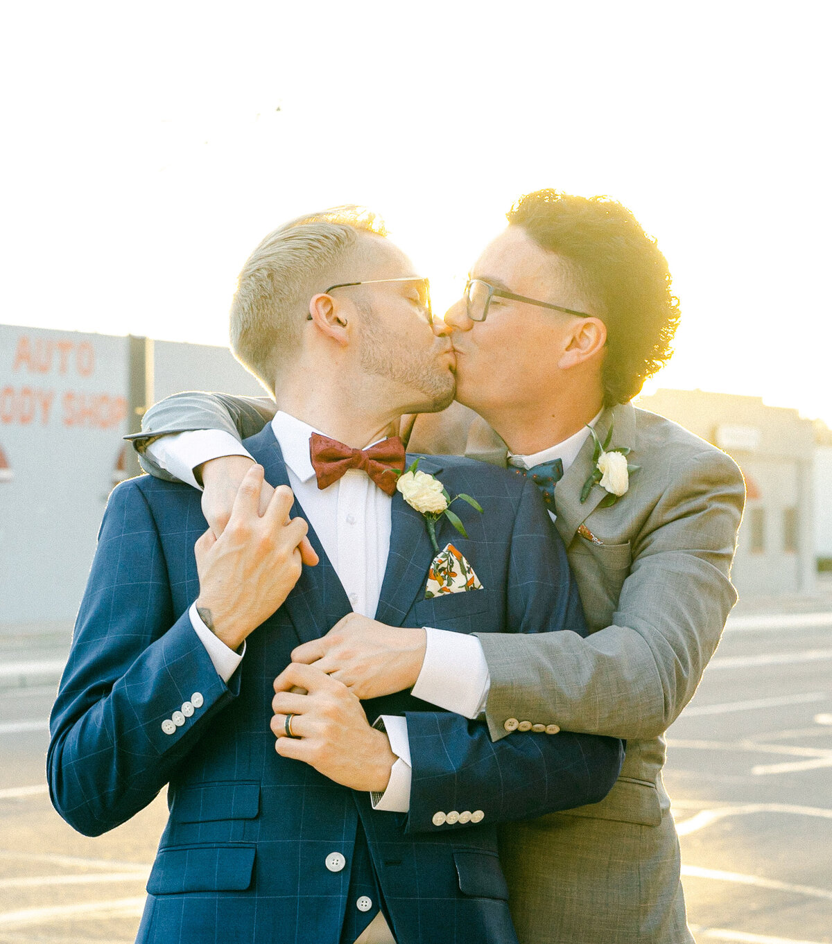 LGBTQ+ Gay Elopement Wedding in Downtown Phoenix Arizona 01