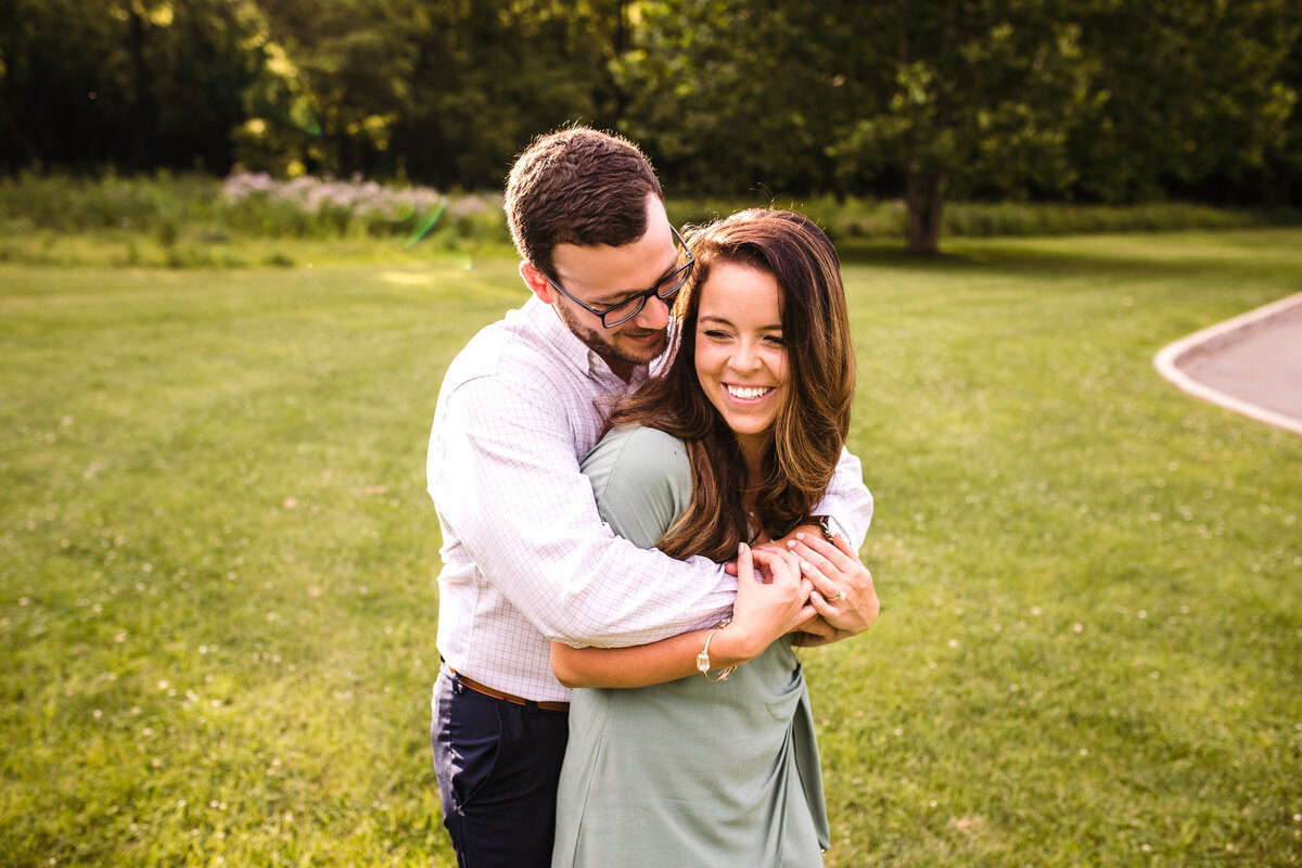 Fort Harrison State Park Engagement Session Indiana