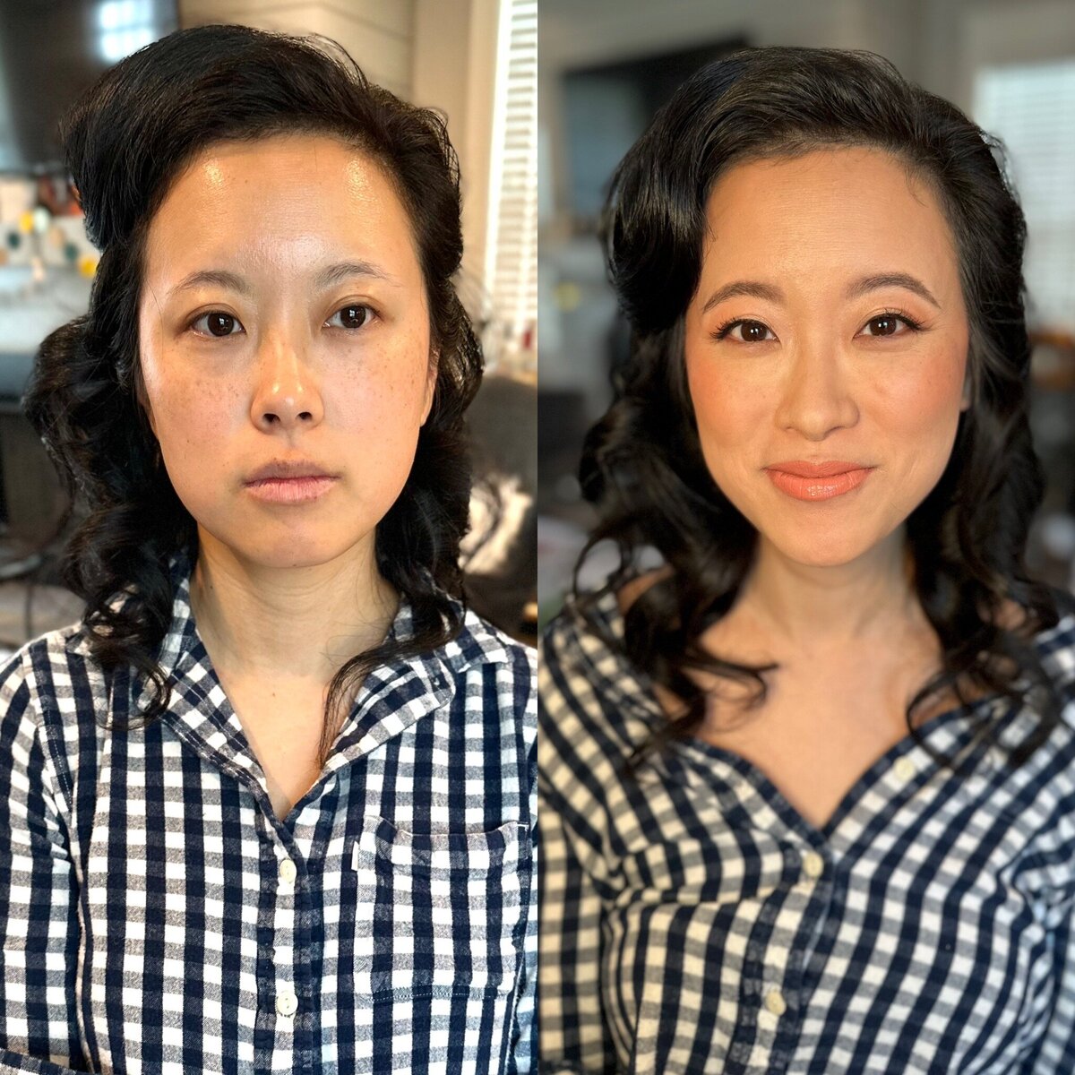 Korean style makeup Nashville makeup artist