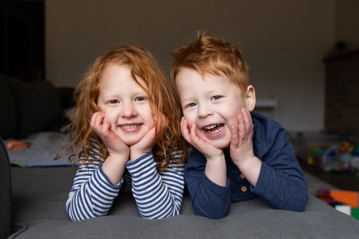 In Home Family Photography Minneapolis