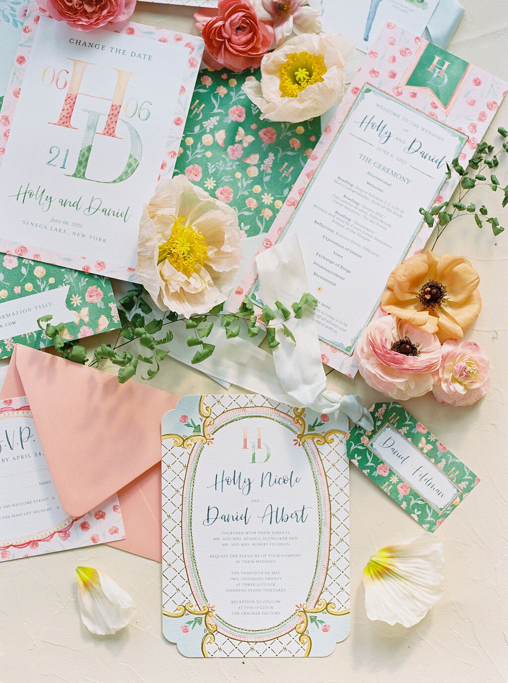 Unique Rochester NY Wedding Stationery Verve Event Co (1)