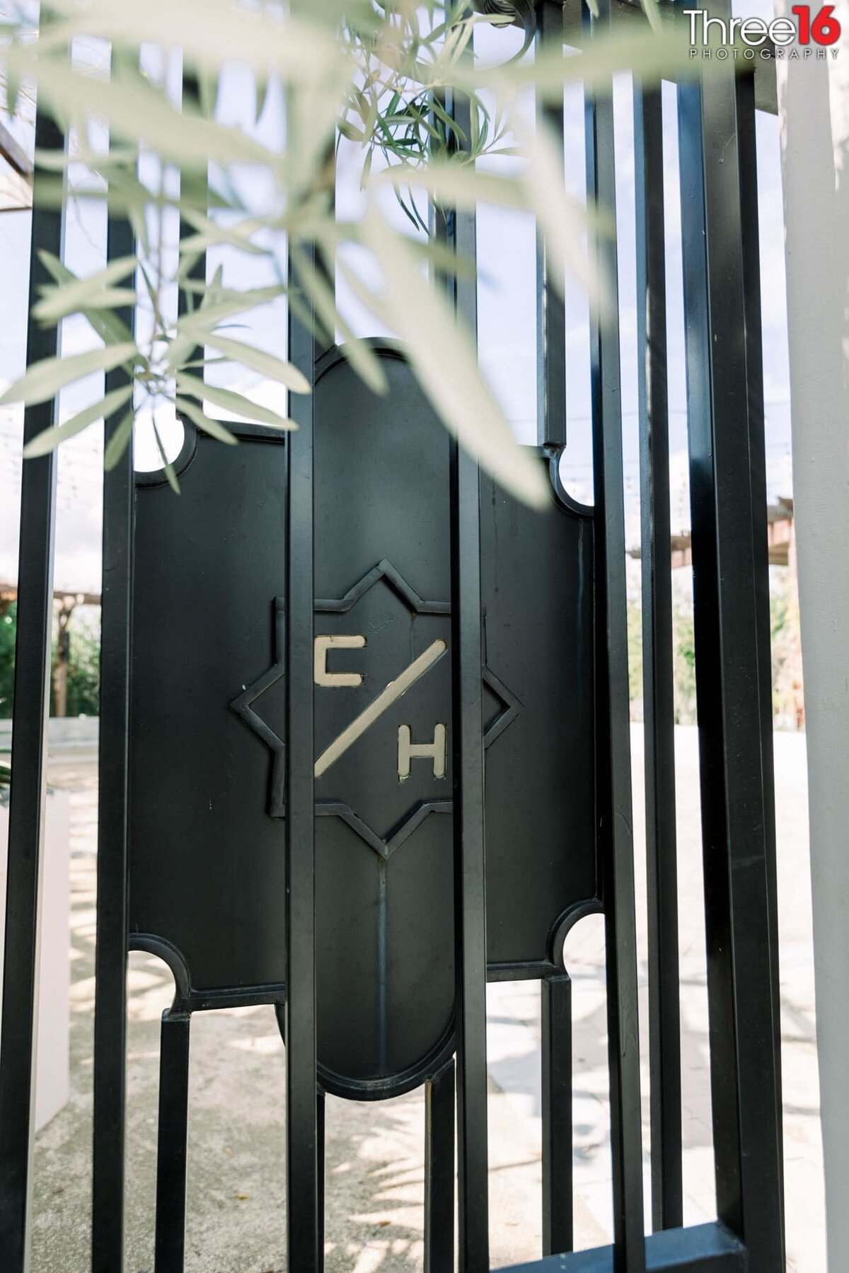 Casita Hollywood logo on the entry gate